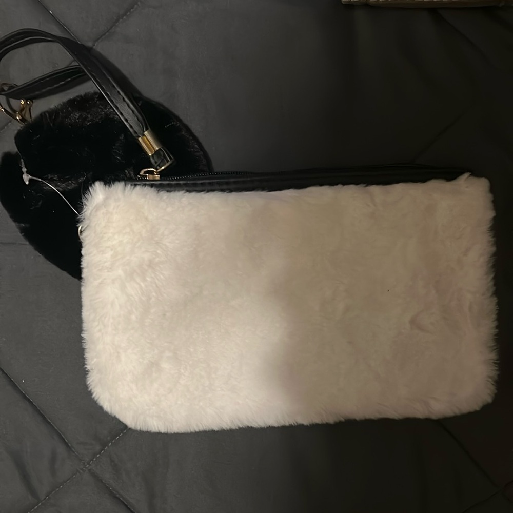 Fuzzy Wristlet